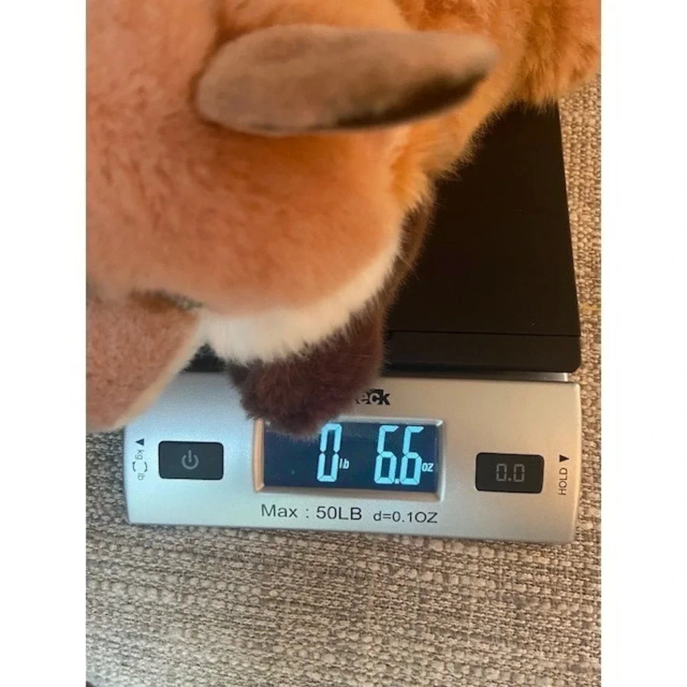 Aurora Miyoni Red Fox Plush Stuffed Animal Realistic Orange White 15 Inch